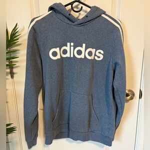 Adidas women’s Heather Blue Hoodie